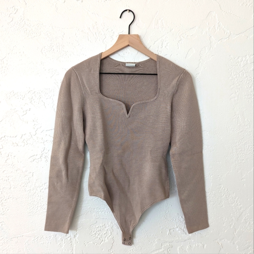 Abercrombie long sleeve bodysuit